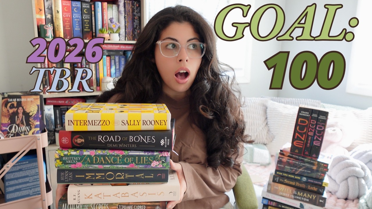 The ULTIMATE 2026 Reading GOAL Reset 🎯 (Setting a HUGE number & my new strategy!) 📚