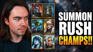 FIRST SUMMON RUSH Champs REVEALED!! | RAID: Shadow Legends
