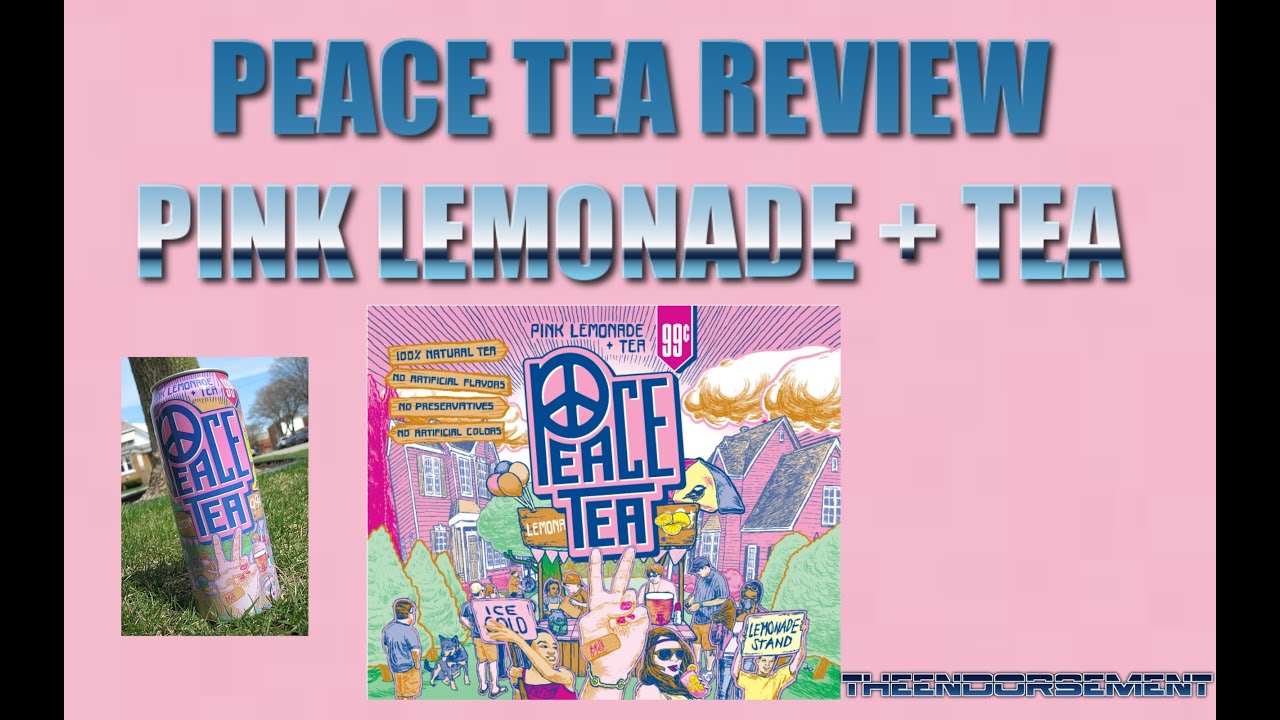 MONSTER PEACE TEA PINK LEMONADE + TEA REVIEW 1 YouTube