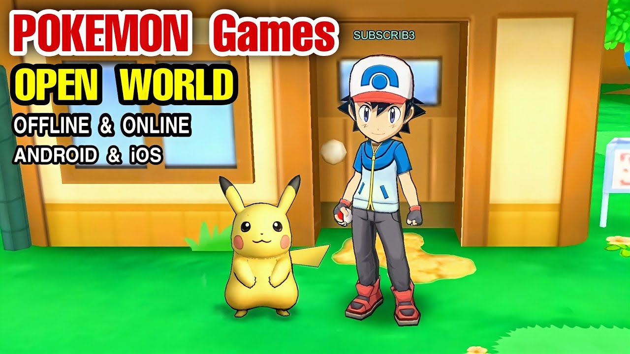 Top 12 Best Online POKEMON games on Mobile & Top OFFLINE Pokemon