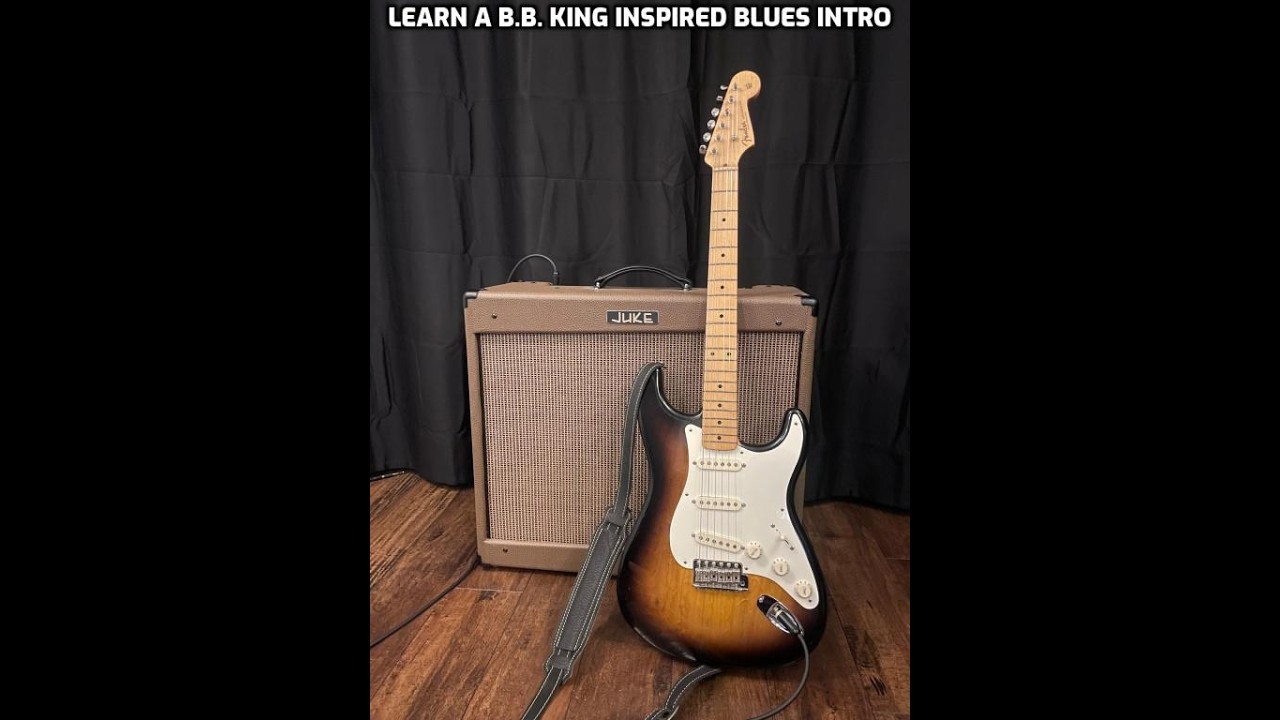 Texas Blues Guitar Lesson - B.B. King Style Intro Solo