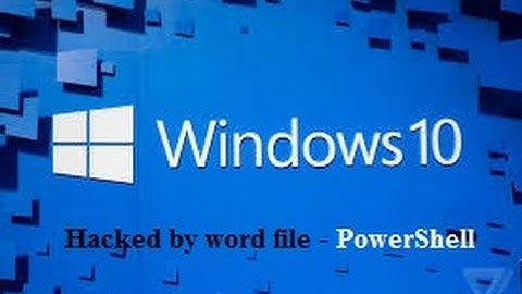 Hacking Tutorials | Hack windows 10 with word file | Indian Cyber Security Solutions