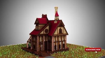 CARTOON HOUSE - Blender 2.80 Beta Eevee Realtime rendering