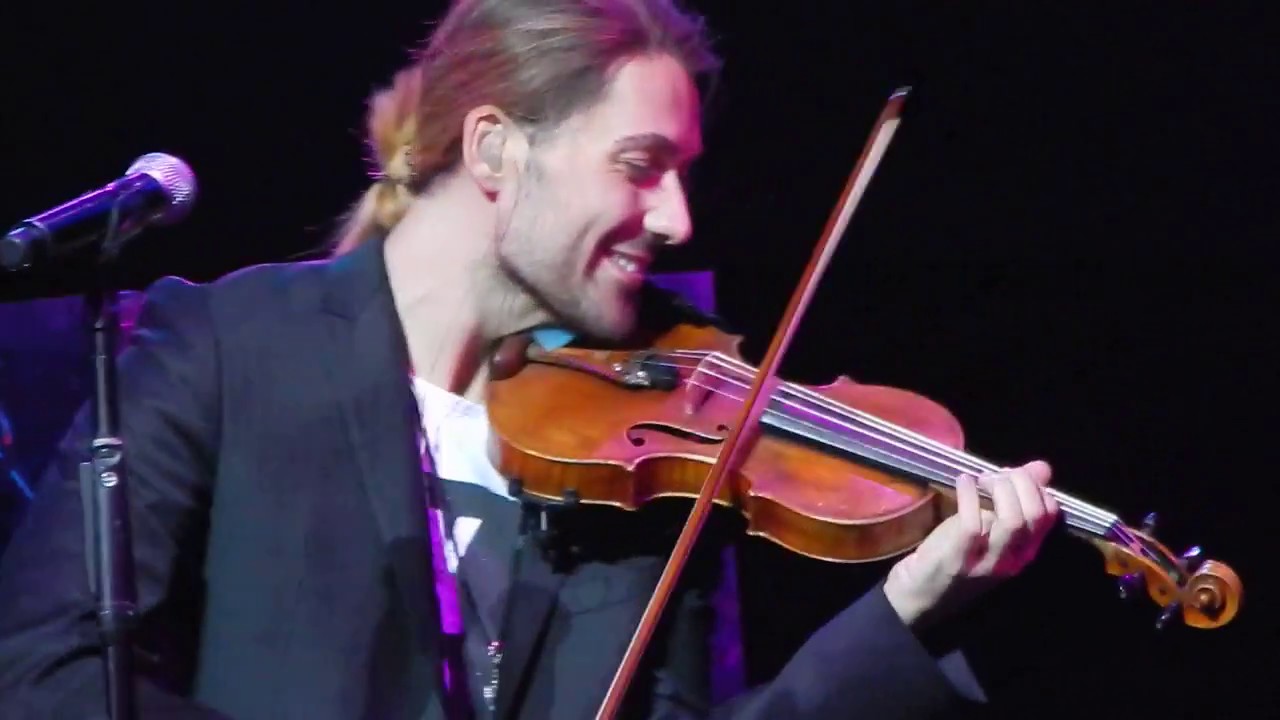 David Garrett - Nah neh nah Minsk, Belarus 11.12.2016 - YouTube