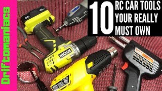 10 RC Car Tools You Really MUST Own!