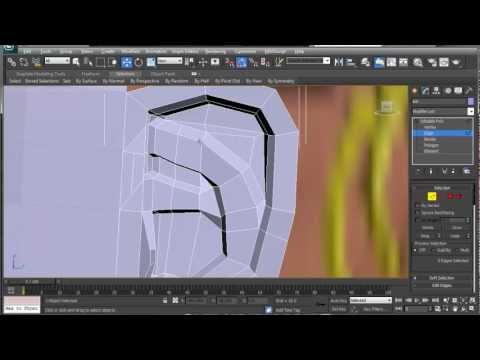 Modeling the Head using Splines: Part 4