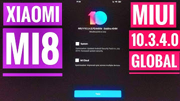 [How to] Xiaomi Mi8 BLACK THEME MODE Firmware Update Upgrade - MIUI 10.3.4.0 (PEAMIXM) [4K Ultra HD]
