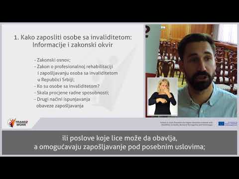 Video: Kako Upoznati Osobu Sa Invaliditetom