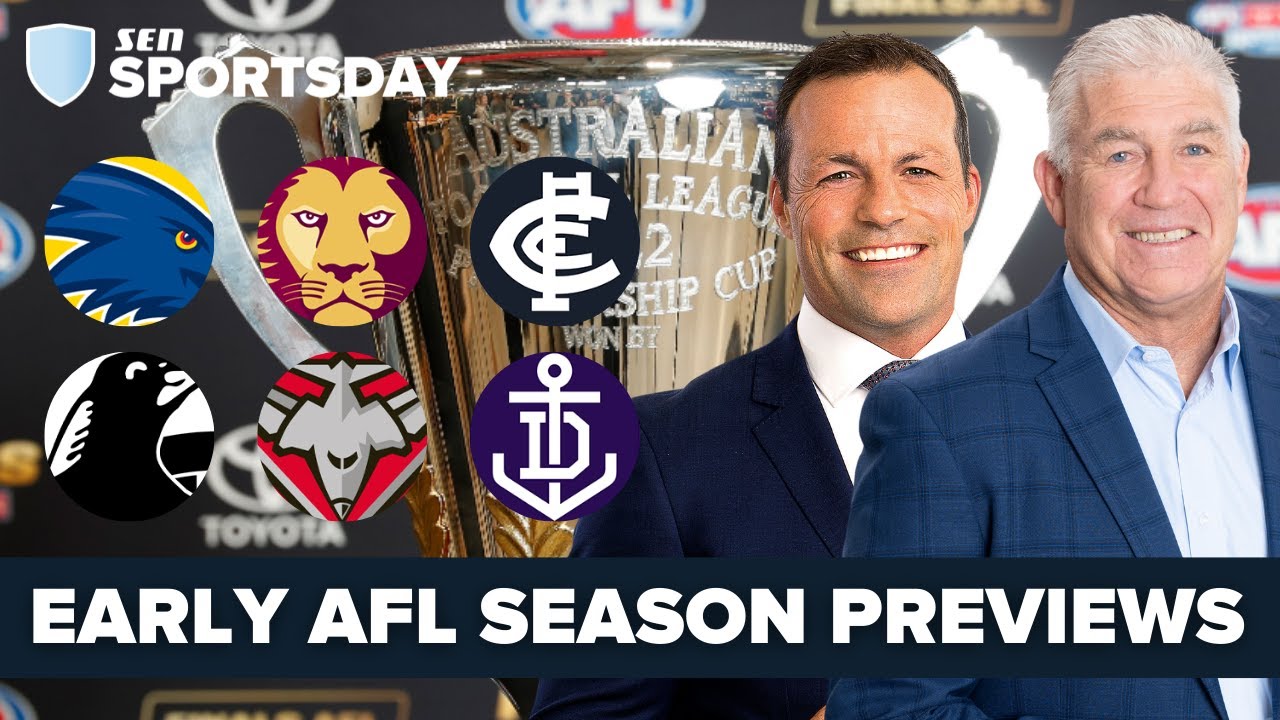 Brad Johnson's early AFL season preview for Crows, Lions, Blues, Pies