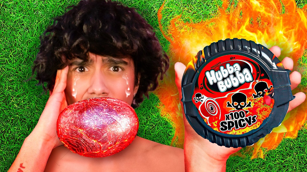 Eating the World’s Spiciest Gum (Can You Blow a Bubble?)