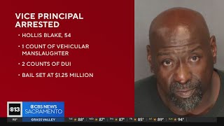 Stockton vice principal faces vehicular manslaughter, drunk driving charges