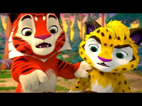 Лео и Тиг - Приключения в тайге - Сборник - все серии подряд