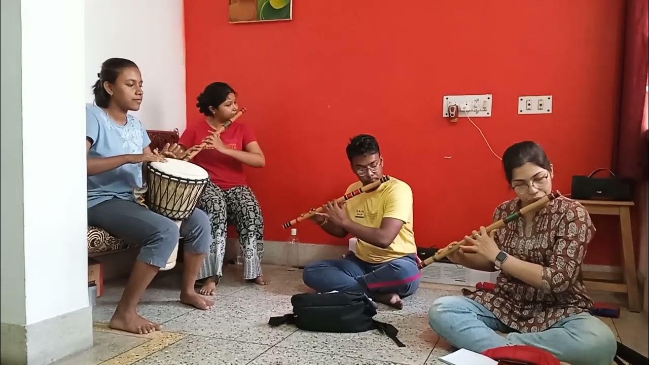 Pindare Polasher Bon / Bengali Folk Song / Flute Class / Harmony Music