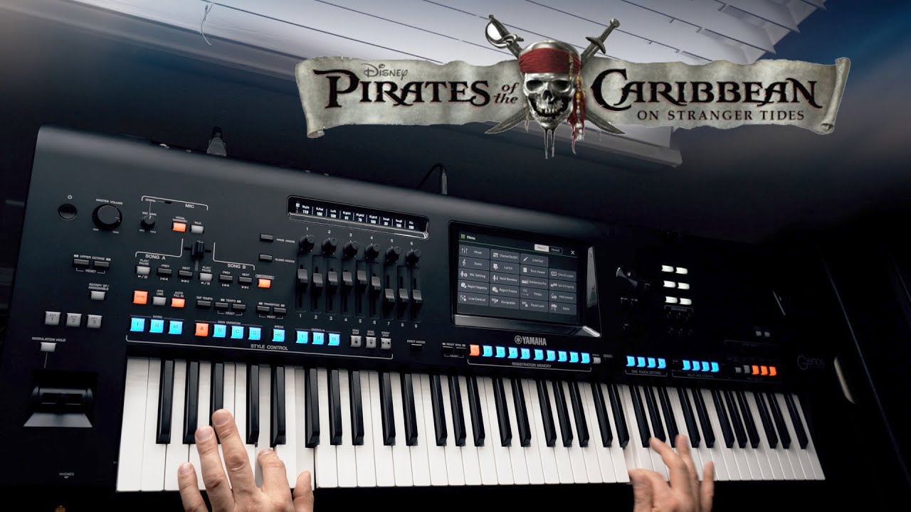 Pirates of the Caribbean (Dance Improv.) Yamaha Genos