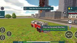 Fire Truck Flying Car #7 fireman adventures gameplay screenshot 3