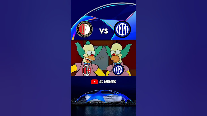 Eliminará al otro equipo de Milán? #feyenoord #milan #intermilan #champions #elmemes #memes #futbol