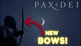 Pax Dei Arcadia Test Server - HUGE Archery Update! New Bows, Achievements & Hunting