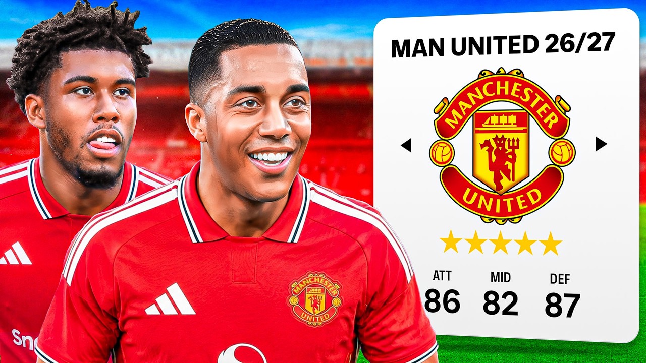 I Manage Man United with New Transfers…