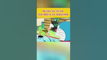 HỒ CÂU CÁ TẠI GIA VÀ CÁI KẾT BẤT NGỜ CHO NÔBITA #shortvideo #doraemon #nobita#trending#funny#review