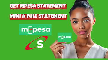 How To Get Mpesa Statement Via email | How To get My Mpesa Statement