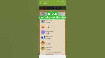 Today zoo rebus of the day 26 dec #bot #zoo #zoobot #telegram #income