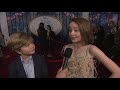 Mary Poppins Returns LA World Premiere - Itw Joel Dawson and Pixie Davies (official video)