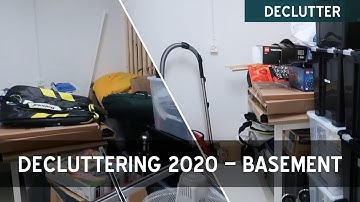 2020 Declutter and Organize | PART 1 | The Basement
