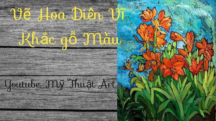 Hướng dẫn cách làm tranh khắc gỗ