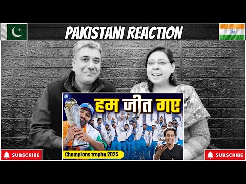 India SMASHED New Zealand in the Champion Trophy Final | IND vs NZ | Reaction!