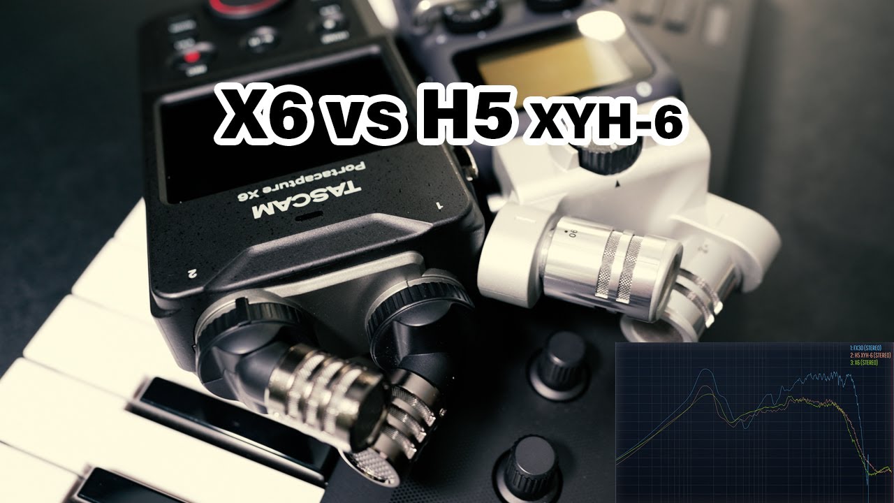 TASCAM Portacapture X6 VS ZOOM H5 + XYH-6 | Shinjuku, Tokyo, Japan