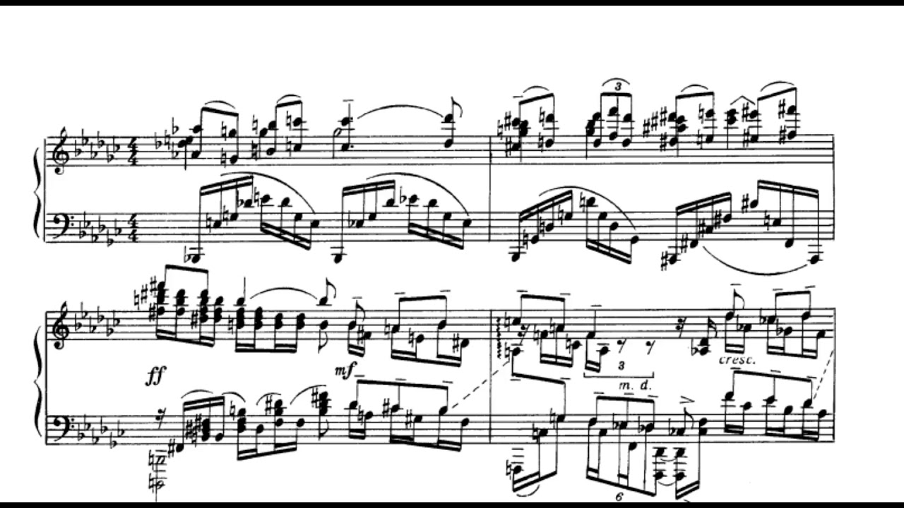 Rachmaninoff - Etudes Tableaux Op. 39 No. 5 (Sultanov) - YouTube