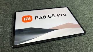 Xiaomi Pad 6S Pro unboxing and gaming  ASMR