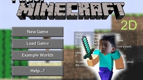 Paper Minecraft v11.3 (Minecraft 2D) on Scratch