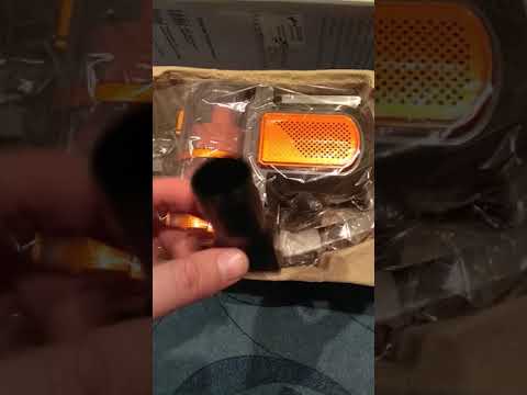 Ручной пылесос (handstick) GINZZU VS402, 150Вт, оранжевый 003