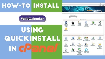 How-to Install WebCalendar using QuickInstall in cPanel