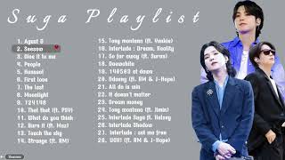 BTS Suga (슈가) - Playlist update 2023