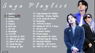 BTS Suga (슈가) - Playlist update 2023