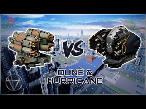 [WR] 🔥 New Weapon DUNE VS Hurricane – Comparison | War Robots