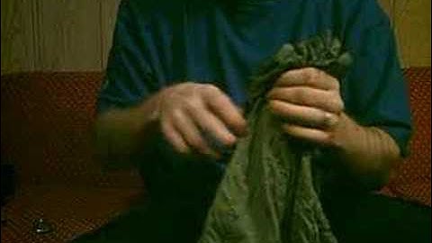 Making a Hammock part 2