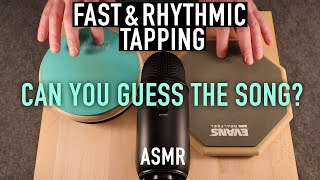 ASMR Fast & Rhythmic Tapping: Can You Guess The Song? (No Talking)