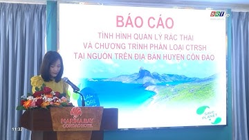 Thực hành phân loại rác thải tại nguồn và giảm rác nhựa trong hoạt động kinh doanh tại huyện Côn Đảo