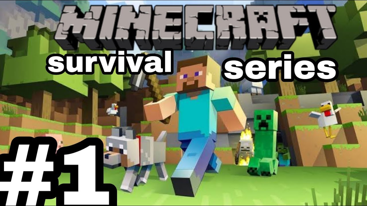 minecraft pocket edition survival series part # 1 - YouTube