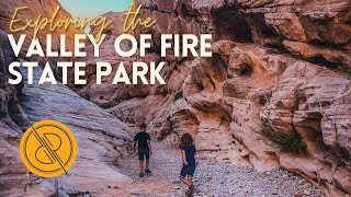 Exploring VALLEY of FIRE STATE PARK, Lake Mead NV (Full time RV family of 4)