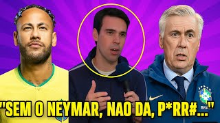 🚨O QUE KAKÁ DISSE? A Opinião Sincera sobre NEYMAR e ANCELOTTI na Seleção