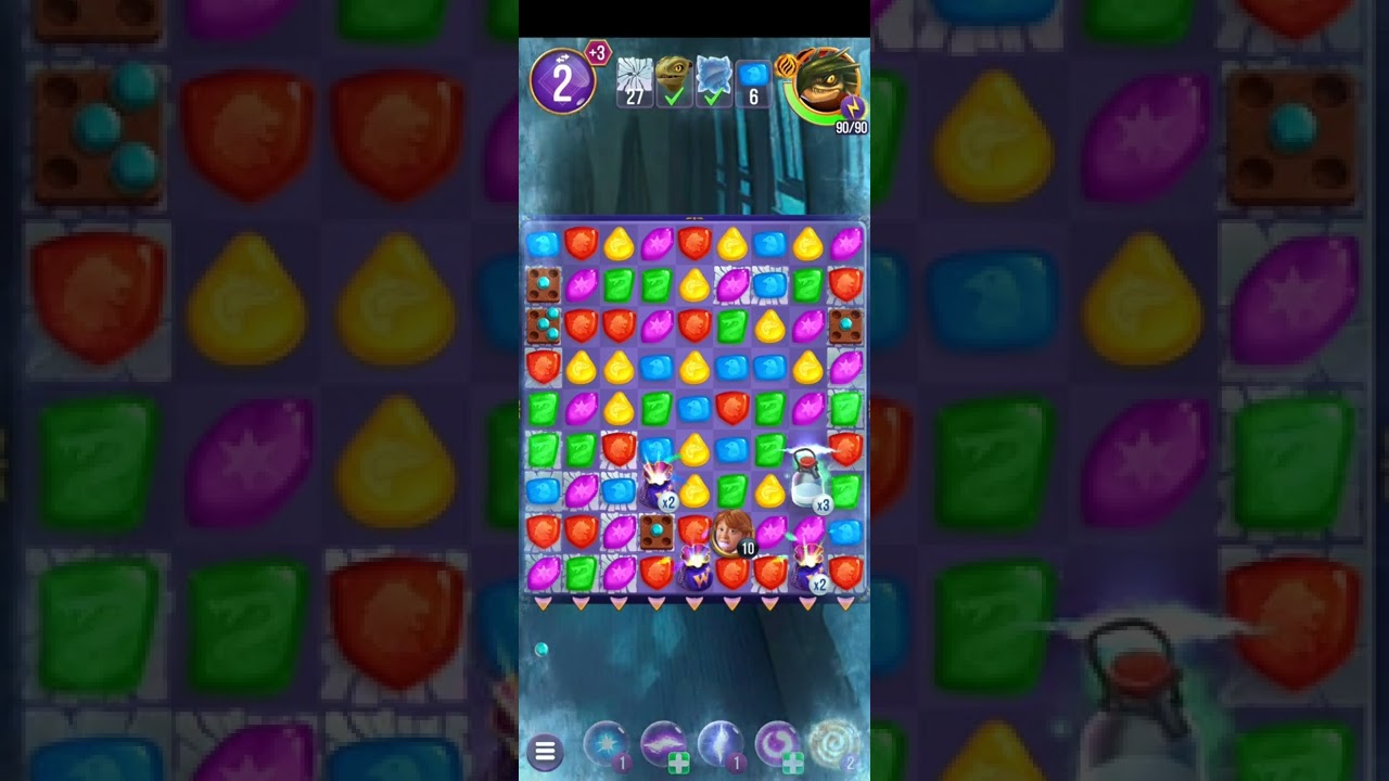 Harry Potter: Puzzles & Spells level 2555 no boosters