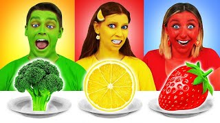 ALIMENTOS DE LOS MISMO COLORES DESAFÍO por Multi DO Challenge