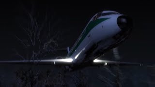 Alitalia Flight 404 - Crash Animation