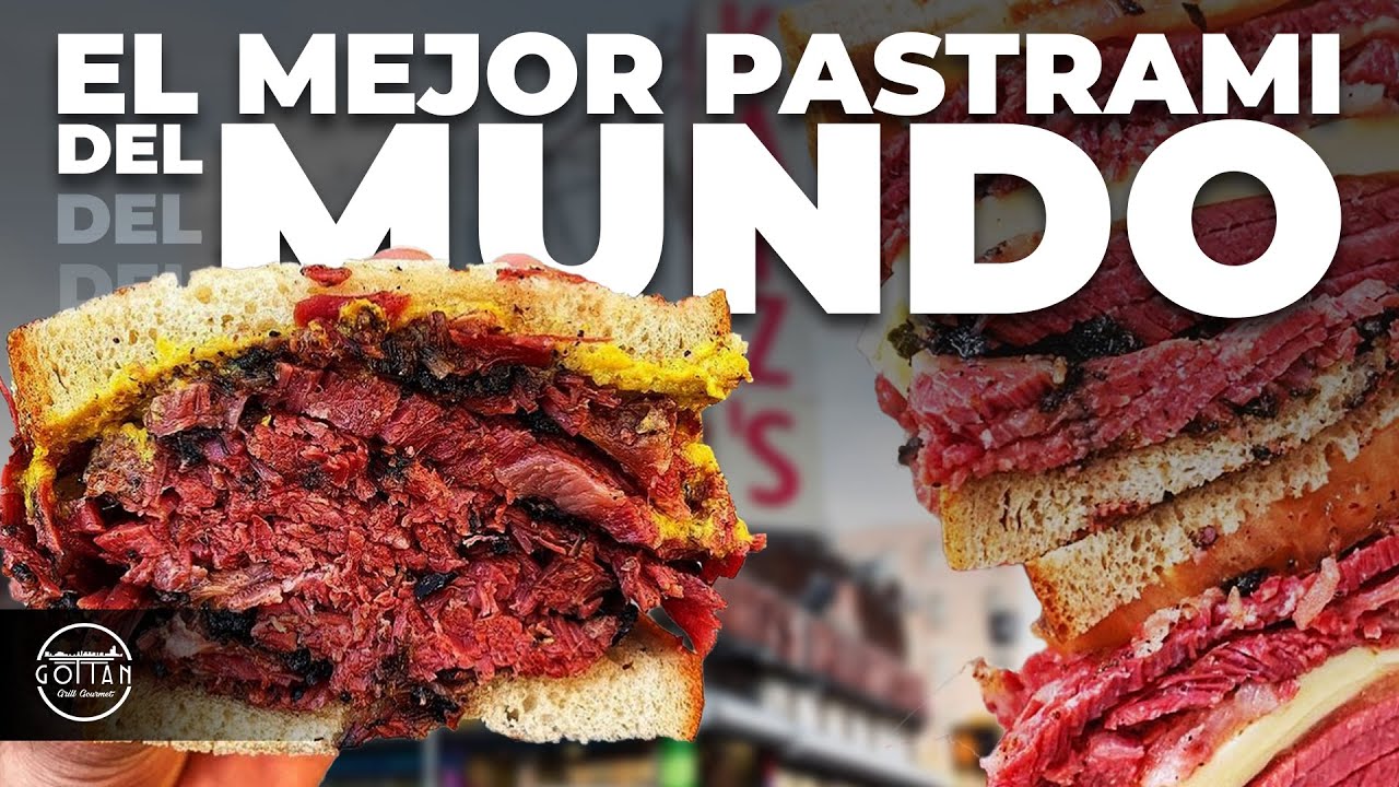 Probamos el SANDWICH de PASTRAMI MÁS FAMOSO DEL MUNDO en KATZ// the MOST FAMOUS PASTRAMI SANDWICH