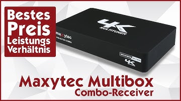Maxytec Multibox 4k UHD 🔥 Der Receiver mit dem besten Preis-Leistungs-Verhältnis! 👑
