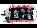 Quantas CAMISETAS faço com 1KG de TECIDO?